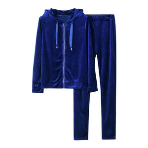 Survêtements en velours pour femmes Personnalisables OEM Designs Imprimé Usine Directe Bas quantité minimale de commande Personnalisable Jogging Ensembles de Costumes pour Femmes - Product Image 2