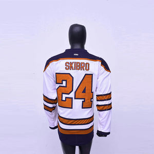 Camiseta de hockey sobre hielo para hombre al por mayor, camiseta de hockey sobre hielo con impresión sublimada y logotipo personalizado - Product Image 5