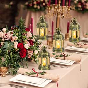 Exclusive <b>Moroccan</b> Ramadan <b>Lantern</b> for Eid Home Decoration Party Ambience Adding Rich Traditional Glow Durable Indoor Use - Product Image 4