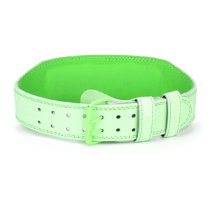 Cinturón de levantamiento de pesas hecho a medida de piel de vaca de alta calidad para hombres Oem Service Brand New Hot Selling Pink Color - Product Image 3