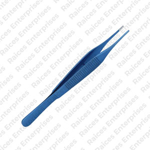 Fabricación profesional Instrumento médico Fórceps de tejido Adson Fórceps de tejido de vendaje estándar de micro longitud - Product Image 3