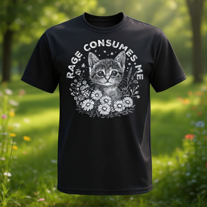 Maglietta promozionale Cat Rage Consumes Me - Product Image 3