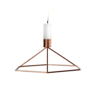 hot sale Metal Candle Holder With stylish base Traditional Design Handmade Candle stick <b>Stand</b> Stylish Decorative Candlestick - Product Image 1