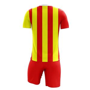 Conjunto de Entrenamiento de Fútbol Personalizado con Nombre, Camiseta de Fútbol Transpirable de Secado Rápido de Poliéster, Uniforme de Club de Fútbol Sublimado con Color Personalizado - Product Image 2