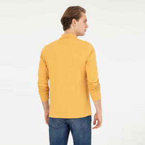 Camiseta de polo de algodón 100% de alta calidad para hombre, ajuste clásico, duradera, cómoda para ropa de negocios informal, logotipo personalizado al por mayor - Product Image 5