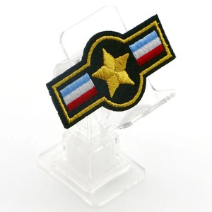 Qasaabco Patchs brodés personnalisés avec logo et fixation par épingle de sûreté – Badges uniformes OEM/ODM - Product Image 5