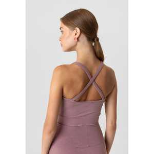 Top corto sin costuras con tirantes cruzados - Product Image 3