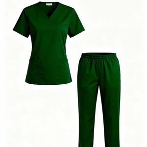 Ensemble de blouses médicales pour femmes, manches courtes, dernière tendance, design tendance, ensembles d'uniformes infirmiers, ensembles de blouses médicales pour infirmières, vente en tête en 2025 - Product Image 1