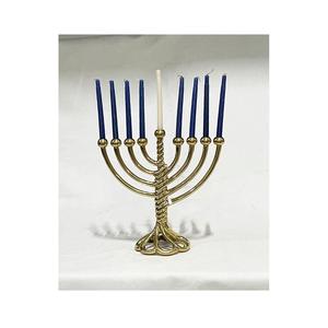 Candelabro de lujo de aluminio niquelado con múltiples ramas para velas, para festivales, diseño clásico tradicional, decoración del hogar. - Product Image 2