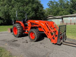 Tracteur à 4 roues motrices MX5200 60HP avec transmission hydrostatique à 3 vitesses, benne 4-en-1, auvent, capacité de 3000 kg, garantie de 4 ans - Product Image 4