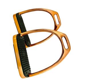 Nueva Llegada Competencia Equitación Estribos Aleación de aluminio Ligero Empuñadura DE SEGURIDAD Fábrica ecuestre OEM - Product Image 1