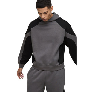 Ensemble de survêtement pour homme en coton 100% style luxe, à double panneau, sweat-shirt à capuche et pantalon de jogging, ensemble de survêtement à 2 pièces pour homme - Product Image 3