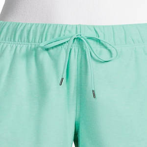 Short de gym pour femme taille haute personnalisé bouton décoration respirant écologique séchage rapide 100% coton Fitness Yoga Sport usine - Product Image 2