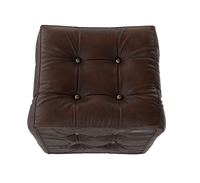 Pouf décoratif/pouf marocain/pouf en cuir Pouf rond Pouf ottoman Pouf Boho Pouf à cheveux Bouffant coiffure Pouf vintage