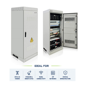 ระบบพลังงานไฮบริดอัจฉริยะสำหรับโทรคมนาคม พร้อมแผงโซลาร์เซลล์ MPPT 48V สำหรับเสา BTS  แบตเตอรี่สำรองแบบโมโนคริสตัลไลน์ LiFePO4 สำหรับระบบกริด - Product Image 1