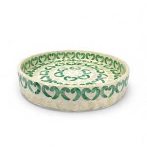 Support à nourriture en nacre pour la présentation de desserts, fruits de mer, artisanat en coquillages fait à la main, provenant d'une usine au Vietnam - Product Image 4