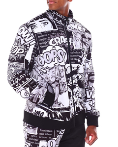2025 dernière conception hommes survêtement sublimé haut tendance professionnel OEM fabriqué coton hommes survêtement de Sublimation pour hommes - Product Image 2