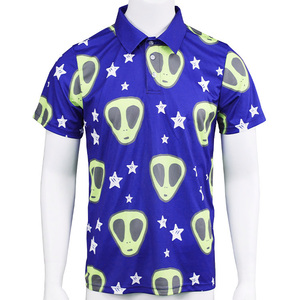 Polo de Golf personalizado, camiseta de secado rápido de algodón y poliéster, camiseta Polo en blanco por sublimación, camisetas Polo de talla grande para hombre - Product Image 4