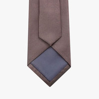 Cravates en polyester couleur unie pour hommes, tissées longues et personnalisées, cravate de costume personnalisée, OEM au Pakistan, nouvelle vente d'usine