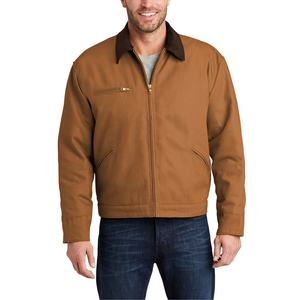 Derniers modèles de vestes de travail en denim pour hommes, logo personnalisé, couleur respirante, confortable, haute qualité, anti-rides - Product Image 1