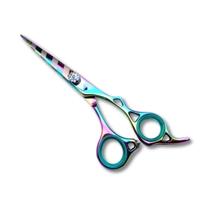 Tijeras de peluquero de acero inoxidable de precisión Corte de pelo extremadamente afilado DIY Personalizado OEM Altos estándares Color personalizado y logotipo - Product Image 1