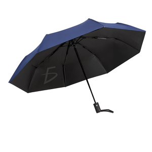 <b>Automatic</b> Three-Folding <b>Umbrella</b> with UV Protection Minimalist Design Style 190T Nylon Material for Travel - Product Image 3