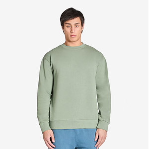 Sweat-shirts en molleton de coton pour homme, col montant, pull-over, sweat-shirts décontractés pour l'entraînement quotidien - Product Image 1