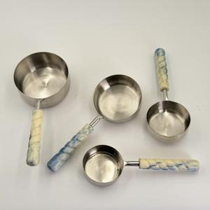 Food Grade Quality Stainless Steel <b>Measuring</b> <b>Cups</b> With Resin Handles Super Selling Kitchenware Counting <b>Cups</b> & <b>Measure</b> <b>Cups</b> <b>Set</b> - Product Image 1