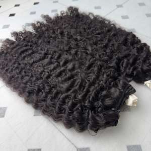 ผมต่อชาวพม่าสีธรรมชาติเรียงตาม100% 8-40นิ้ว - Product Image 2