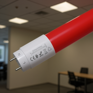 T8 8W 600mm Red <b>LED</b> <b>Tube</b> - Product Image 3