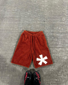 Shorts en coton mohair respirant et tendance, design professionnel, disponibles en différentes couleurs et motifs, vêtements d'usine, demande des clients - Product Image 5