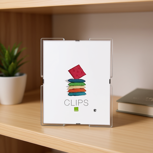 Cadre photo en verre Day Clip Frame (10x15cm) DAY CLIPS GIO NO 03 pour Bubola & Naibo - Product Image 3