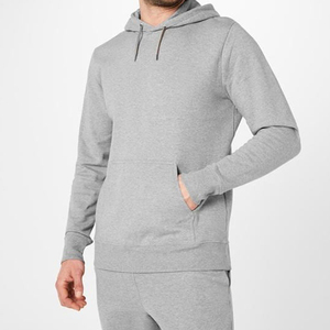 Sweat à capuche léger en polaire brodé et imprimé sur mesure pour homme, coupe classique, pull-over, écoresponsable, streetwear d'extérieur - Product Image 4