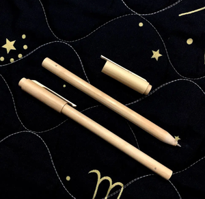Bolígrafo minimalista de firma de bambú-Herramienta de escritura elegante y sostenible para profesionales VIET FARGIMEX - Product Image 3