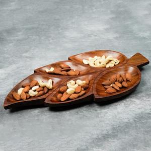 Bandeja de servicio decorativa artesanal de la mejor calidad, bandeja ecológica para mesa de centro de cocina disponible a precio de exportación - Product Image 4