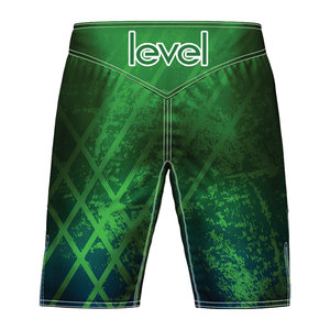 Pantalones cortos de lucha jiu jitsu con logotipo personalizado negro MMA shorts cortos de agarre - Product Image 6
