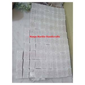 Boîte en marbre de nacre d'aspect traditionnel de conception la plus précieuse avec une forme rectangulaire pour un cadeau décoratif - Product Image 2