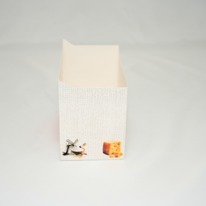 Caja de Almuerzo Moderna Desechable de Papel Reciclable con Impresión Personalizada de Atlas Packaging, de 32 oz, con Tapa, para Comida para Llevar - Product Image 4