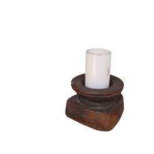 Bougeoirs et lanternes pour Noël et autres occasions en bois fabriqués en Inde - Product Image 2