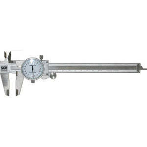 Stainless Steel Pocket Dial Calipers 1/50 mm (0.02) Reading 3747R 300 Model - Product Image 1