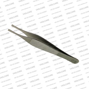 Pince à dissection Bradford Pointe de 4mm, outil de chirurgie plastique allemand en acier inoxydable de 125mm Vaslcare - Product Image 5