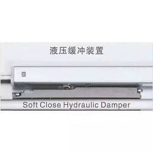 Glissières de tiroir en acier dissimulées à pleine extension modernes à fermeture en douceur pour cuisine salle de bain chambre meubles salle à manger durable - Product Image 5