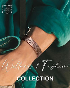 Bracelets menottes en cuivre pur de luxe Bracelets manchette à la mode pour femmes hommes à bon prix - Product Image 6