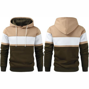 Latest Design Men's High Quality Winter Fleece Pullover <b>Hoodies</b> Pockets <b>Gym</b> Casual Sweatshirts Printed Knitted Jogging Quick Dry - Product Image 4