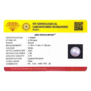 Perles d'eau douce blanches et roses de 11,25 carats, 5-6 mm - Product Image 3