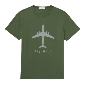 T-shirt à manches courtes col rond en coton biologique 100 % tricoté pour homme, OEM, faible MOQ, écoresponsable, avec inspection qualité à 100 % - Product Image 1