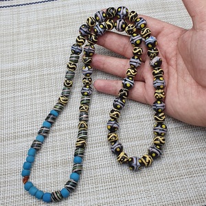 Cuentas de cristal de Murano de comercio mixto de estilo veneciano vintage diseños de colores surtidos hechos a mano al por mayor - Product Image 3