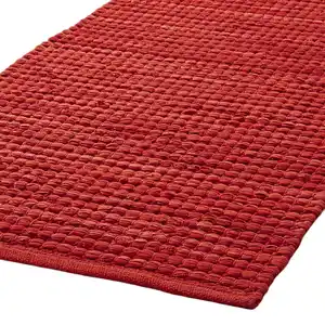 프리미엄 품질 제품 인도 공급 양탄자 수제 도매 카펫 홈 장식 코튼 헝겊 깔개