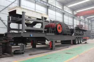 Planta Trituradora de Mandíbula Móvil Tipo Rueda, Capacidad de 60 Toneladas, Bajo Costo con Motor, Motor y Engranaje, Excelente Estado, Novedad - Product Image 3