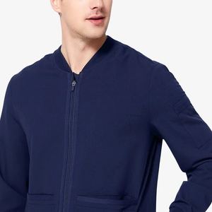 Nouvelle veste d'uniforme médical personnalisée anti-rides pour infirmière, extensible, de haute qualité, avec détection d'aiguilles dynamique pour hommes - Product Image 5